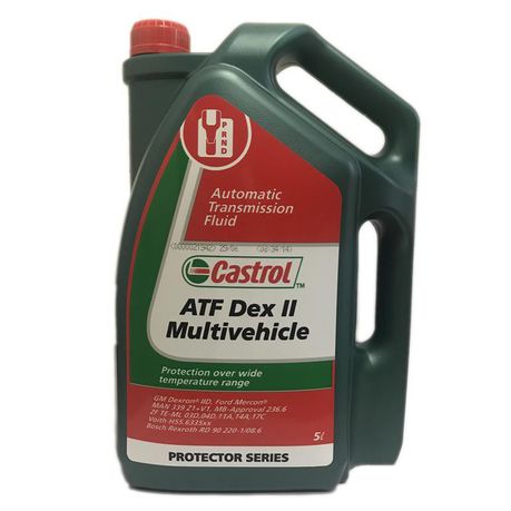 CASTROL ATF DEX II 5 LTR – kotwalsmotorsparesmeyerton